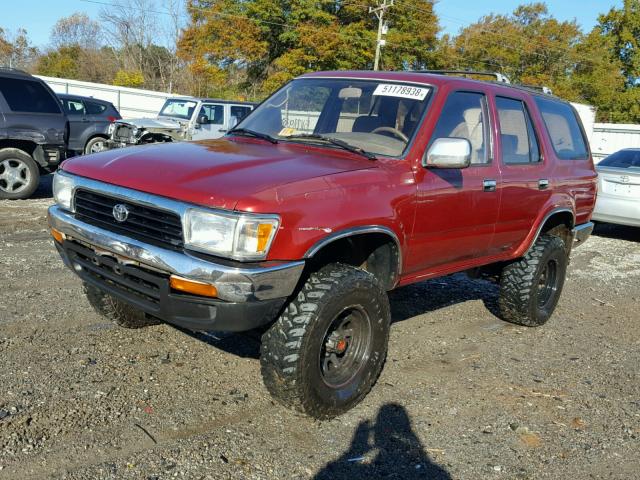 JT3VN39W6R8059444 - 1994 TOYOTA 4RUNNER VN RED photo 2