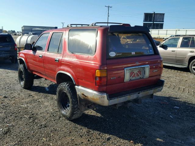 JT3VN39W6R8059444 - 1994 TOYOTA 4RUNNER VN RED photo 3