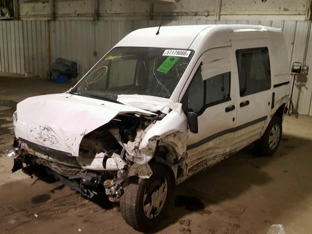 NM0LS6BN6AT042057 - 2010 FORD TRANSIT CO WHITE photo 2