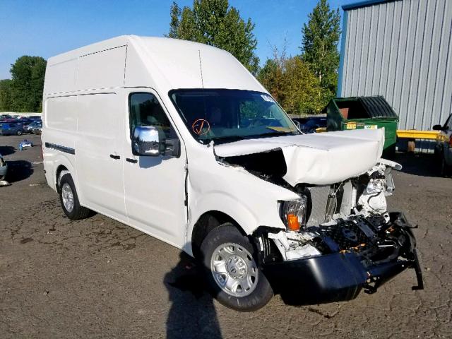 1N6AF0LY9KN809830 - 2019 NISSAN NV 2500 S WHITE photo 1