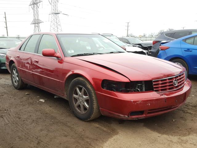 1G6KS54Y62U241267 - 2002 CADILLAC SEVILLE SL RED photo 1