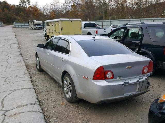 1G1ZB5EB1AF217945 - 2010 CHEVROLET MALIBU LS SILVER photo 3