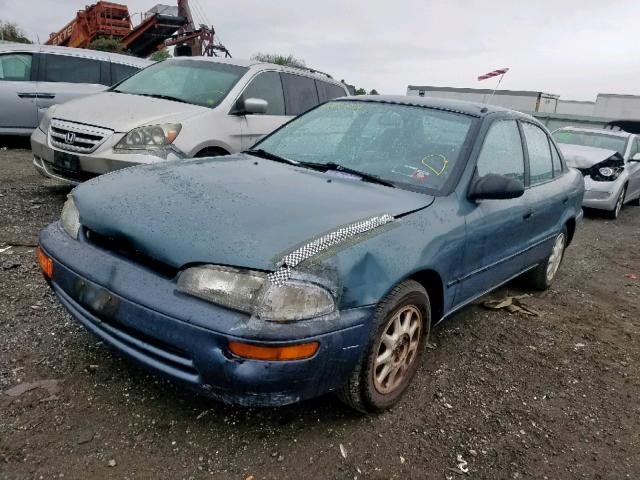 1Y1SK5382PZ062101 - 1993 GEO PRIZM LSI BLUE photo 2