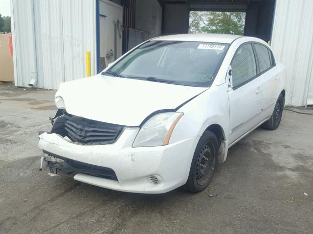 3N1AB6AP2AL603715 - 2010 NISSAN SENTRA 2.0 WHITE photo 2