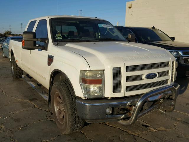 1FTWW30R08EB03636 - 2008 FORD F350 SRW S WHITE photo 1