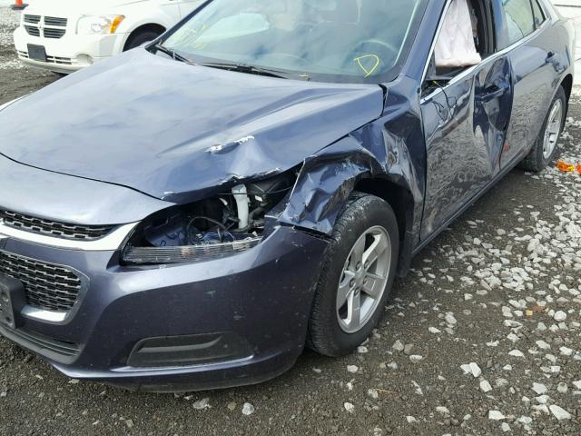 1G11C5SL3FF274159 - 2015 CHEVROLET MALIBU 1LT BLUE photo 9
