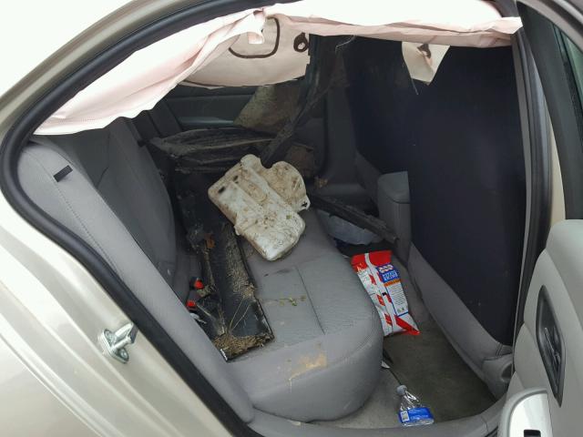 1G11B5SL8FF112191 - 2015 CHEVROLET MALIBU LS 金色 照片 6