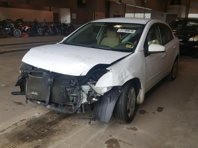 3N1AB61E79L659434 - 2009 NISSAN SENTRA 2.0 WHITE photo 2