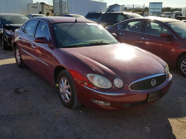 2G4WD532151331783 - 2005 BUICK LACROSSE C RED photo 1