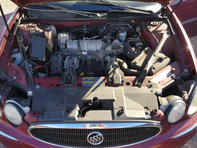 2G4WD532151331783 - 2005 BUICK LACROSSE C RED photo 7