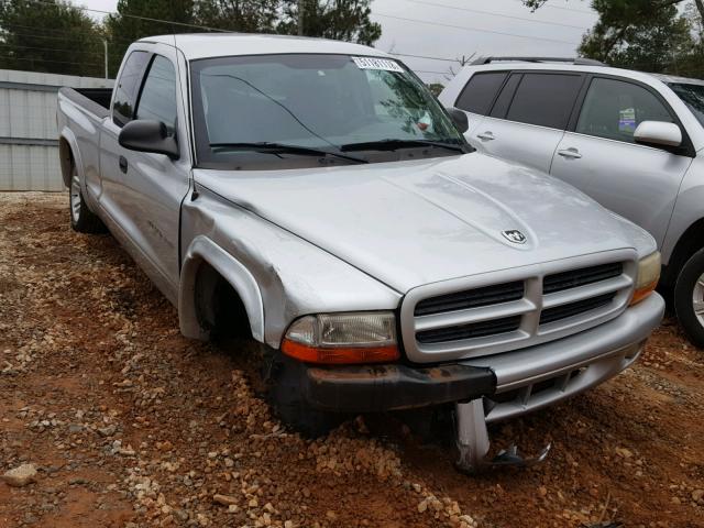 1B7GL32X42S508254 - 2002 DODGE DAKOTA SPO SILVER photo 1