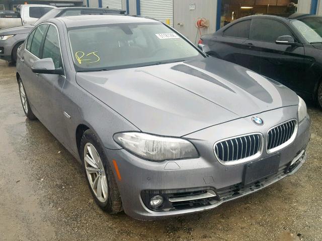 WBA5A7C54FG143341 - 2015 BMW 528 XI GRAY photo 1