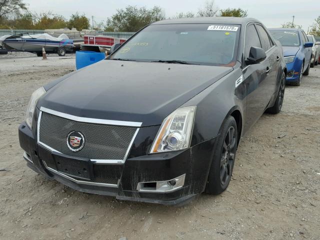 1G6DT57V380213353 - 2008 CADILLAC CTS HI FEA BLACK photo 2