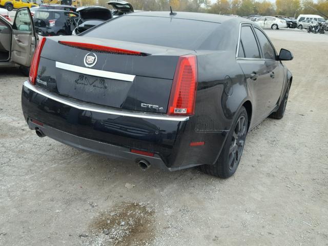 1G6DT57V380213353 - 2008 CADILLAC CTS HI FEA BLACK photo 4