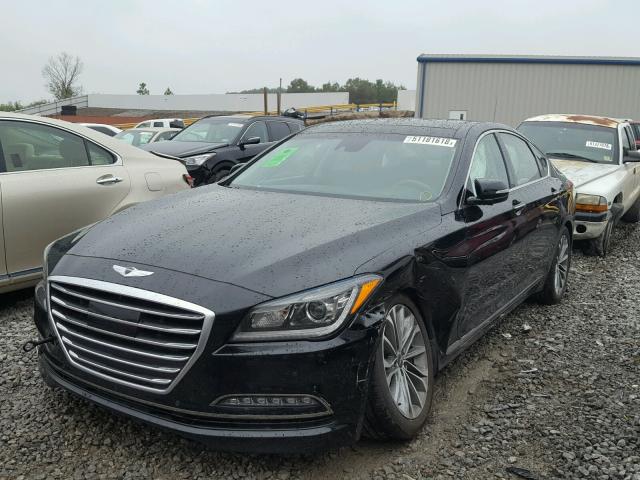 KMHGN4JE2GU115053 - 2016 HYUNDAI GENESIS 3. BLACK photo 2