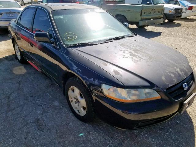 1HGCG16571A051042 - 2001 HONDA ACCORD EX BLACK photo 1