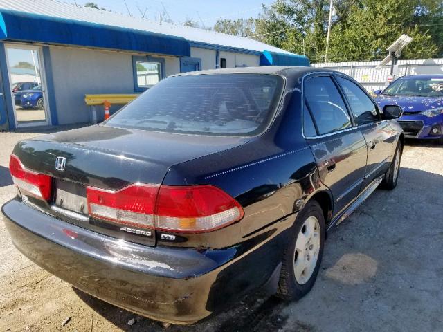 1HGCG16571A051042 - 2001 HONDA ACCORD EX BLACK photo 4