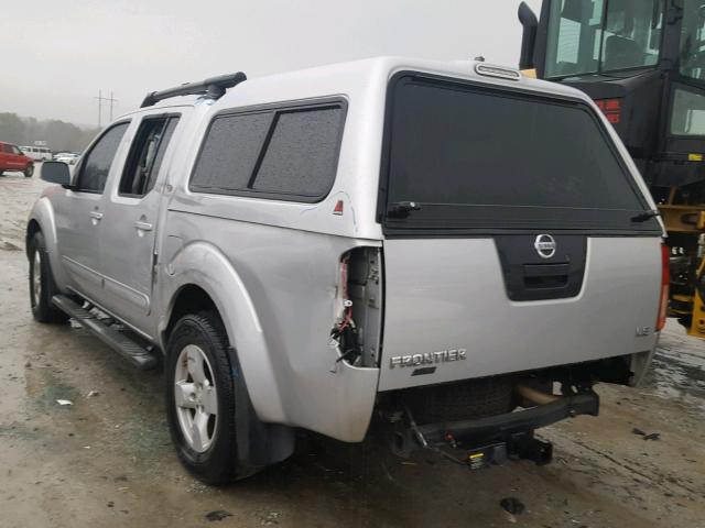 1N6AD07U58C409300 - 2008 NISSAN FRONTIER C SILVER photo 3