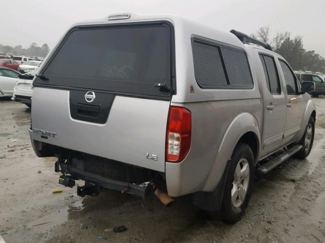 1N6AD07U58C409300 - 2008 NISSAN FRONTIER C SILVER photo 4