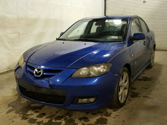 JM1BK323071680630 - 2007 MAZDA 3 S BLUE photo 2