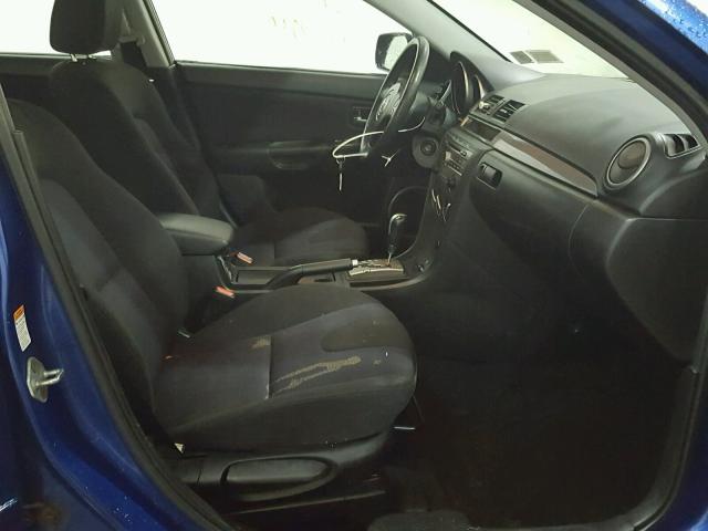 JM1BK323071680630 - 2007 MAZDA 3 S BLUE photo 5