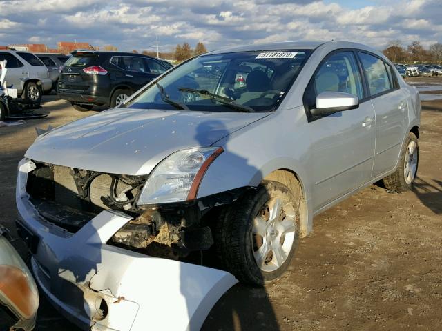 3N1AB61E88L741798 - 2008 NISSAN SENTRA 2.0 SILVER photo 2