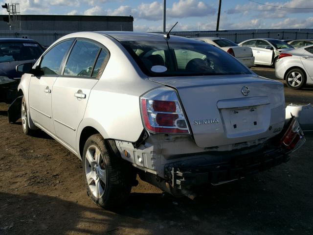 3N1AB61E88L741798 - 2008 NISSAN SENTRA 2.0 SILVER photo 3