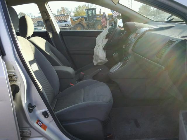 3N1AB61E88L741798 - 2008 NISSAN SENTRA 2.0 SILVER photo 5