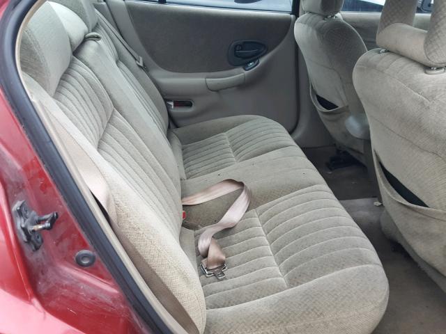 1G2WK52J81F212669 - 2001 PONTIAC GRAND PRIX RED photo 6