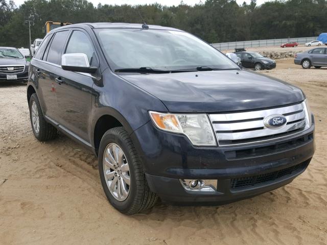 2FMDK3KCXABA95084 - 2010 FORD EDGE LIMIT BLUE photo 1