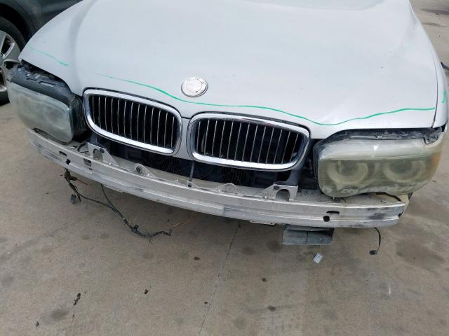 WBAGN63463DR13549 - 2003 BMW 745 LI SILVER photo 9