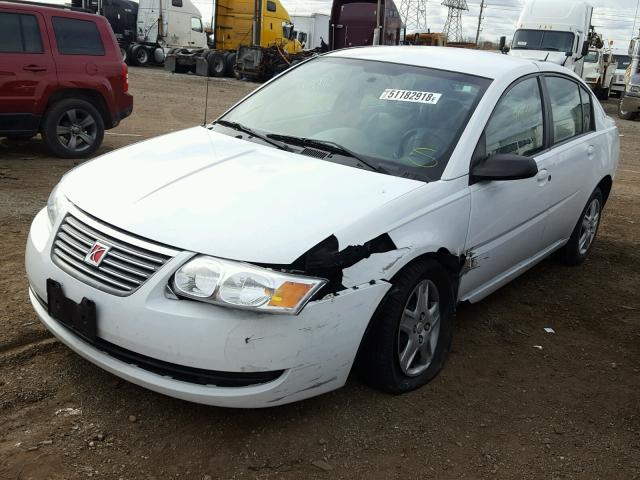 1G8AJ55F37Z182045 - 2007 SATURN ION LEVEL WHITE photo 2