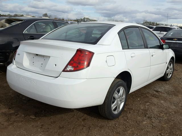 1G8AJ55F37Z182045 - 2007 SATURN ION LEVEL WHITE photo 4