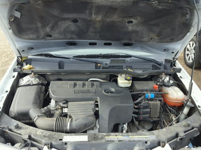 1G8AJ55F37Z182045 - 2007 SATURN ION LEVEL WHITE photo 7