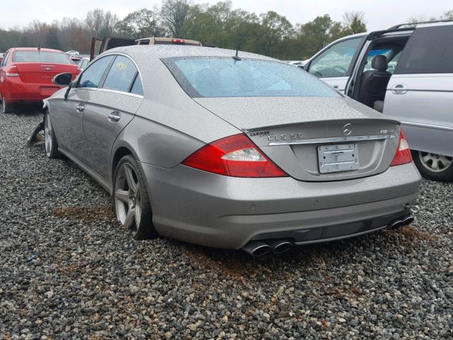 WDDDJ76XX6A074109 - 2006 MERCEDES-BENZ CLS 55 AMG SILVER photo 3