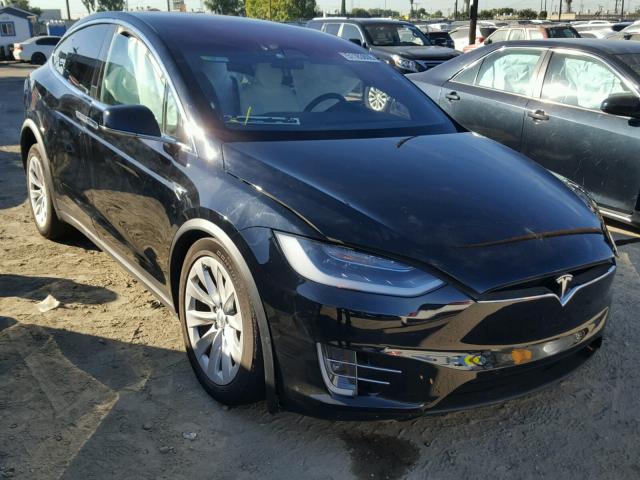 5YJXCAE26HF041803 - 2017 TESLA MODEL X BLACK photo 1