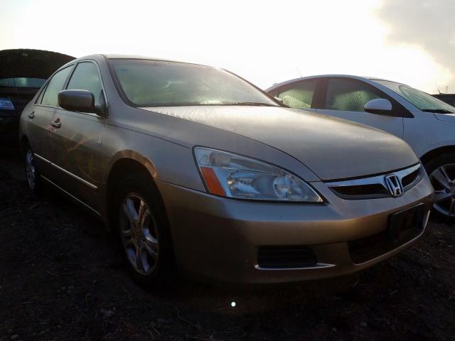 1HGCM56706A118010 - 2006 HONDA ACCORD EX GOLD photo 1