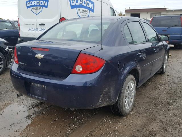 1G1AD5F57A7193175 - 2010 CHEVROLET COBALT 1LT BLUE photo 4