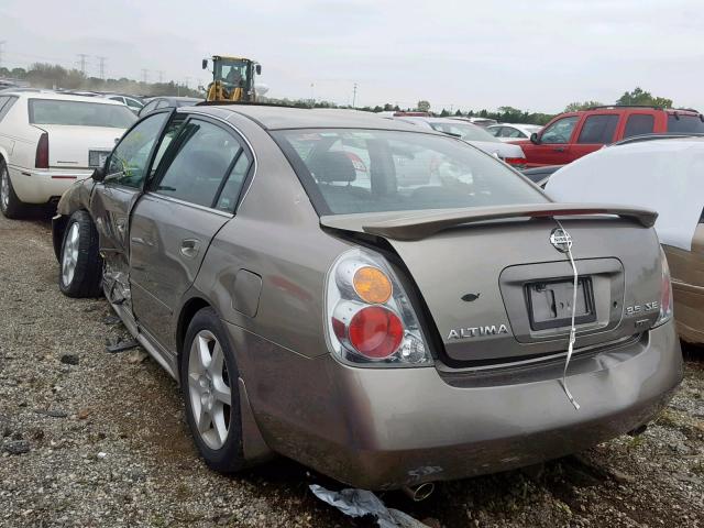 1N4BL11E43C317806 - 2003 NISSAN ALTIMA SE GRAY photo 3