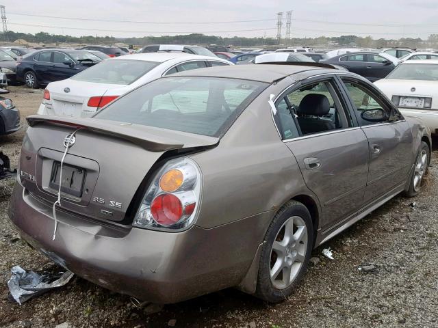 1N4BL11E43C317806 - 2003 NISSAN ALTIMA SE GRAY photo 4