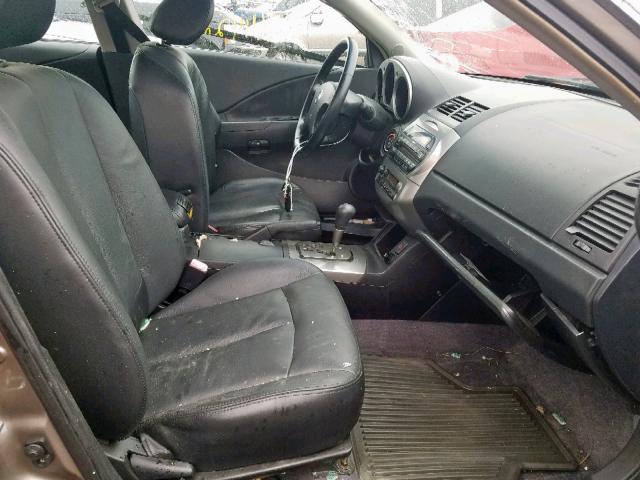 1N4BL11E43C317806 - 2003 NISSAN ALTIMA SE GRAY photo 5