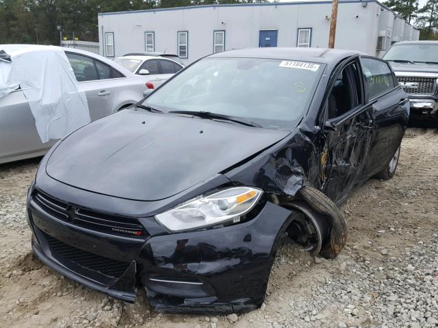 1C3CDFFA0GD796180 - 2016 DODGE DART SXT S BLACK photo 2