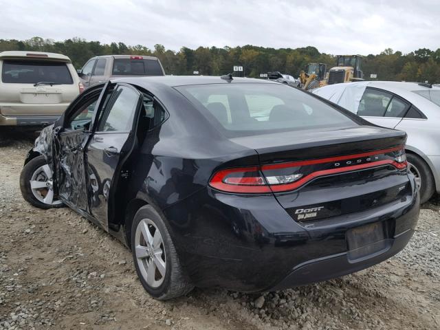 1C3CDFFA0GD796180 - 2016 DODGE DART SXT S BLACK photo 3