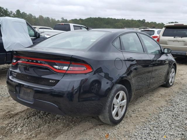 1C3CDFFA0GD796180 - 2016 DODGE DART SXT S BLACK photo 4