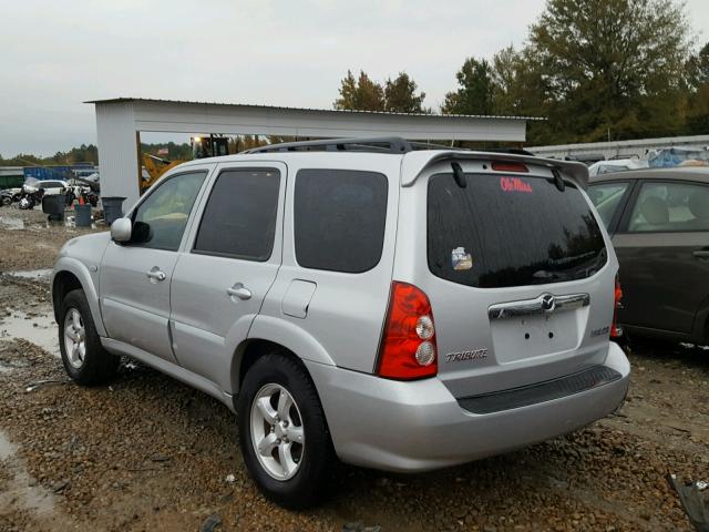 4F2CZ061X5KM59602 - 2005 MAZDA TRIBUTE S SILVER photo 3