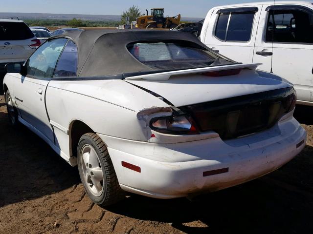 4G2JB32T7XB204108 - 1999 PONTIAC SUNFIRE GT WHITE photo 3