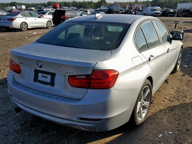 WBA3C3G5XFNT51224 - 2015 BMW 320 I SILVER photo 4