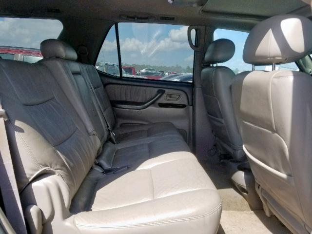 5TDZT38A84S218493 - 2004 TOYOTA SEQUOIA LI SILVER photo 6