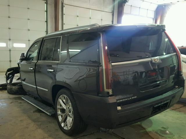 1GYS4CKJXGR168538 - 2016 CADILLAC ESCALADE P GRAY photo 3