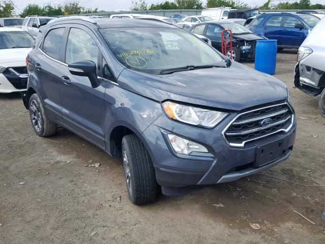 MAJ6S3KL3KC296572 - 2019 FORD ECOSPORT T GRAY photo 1